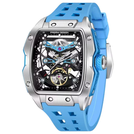 Reloj Automático PAGANI DESIGN RM, PD-YS018 - Azul Plata