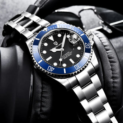 Reloj Automático PAGANI DESIGN SUBMARINER, PD-1661 - Cookie Monster