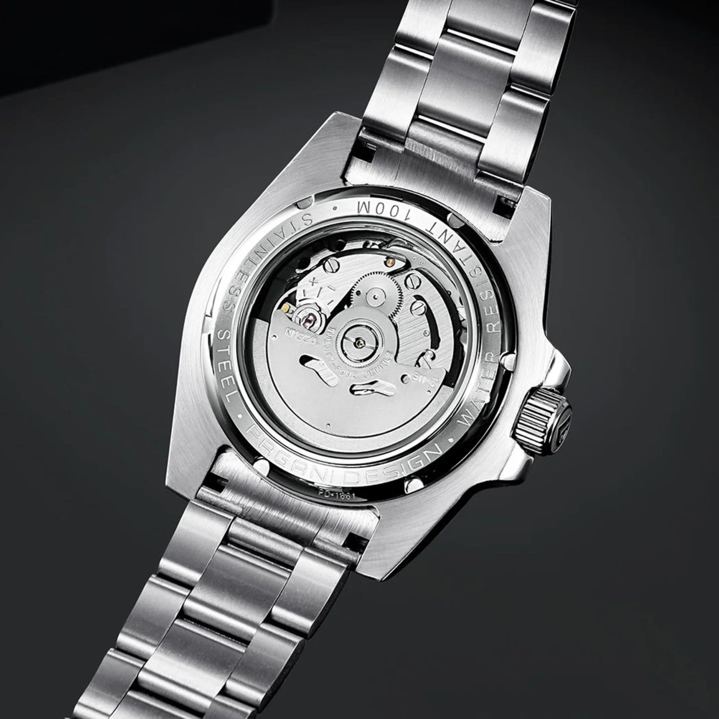 Reloj Automático PAGANI DESIGN SUBMARINER, PD-1661 - Starbucks