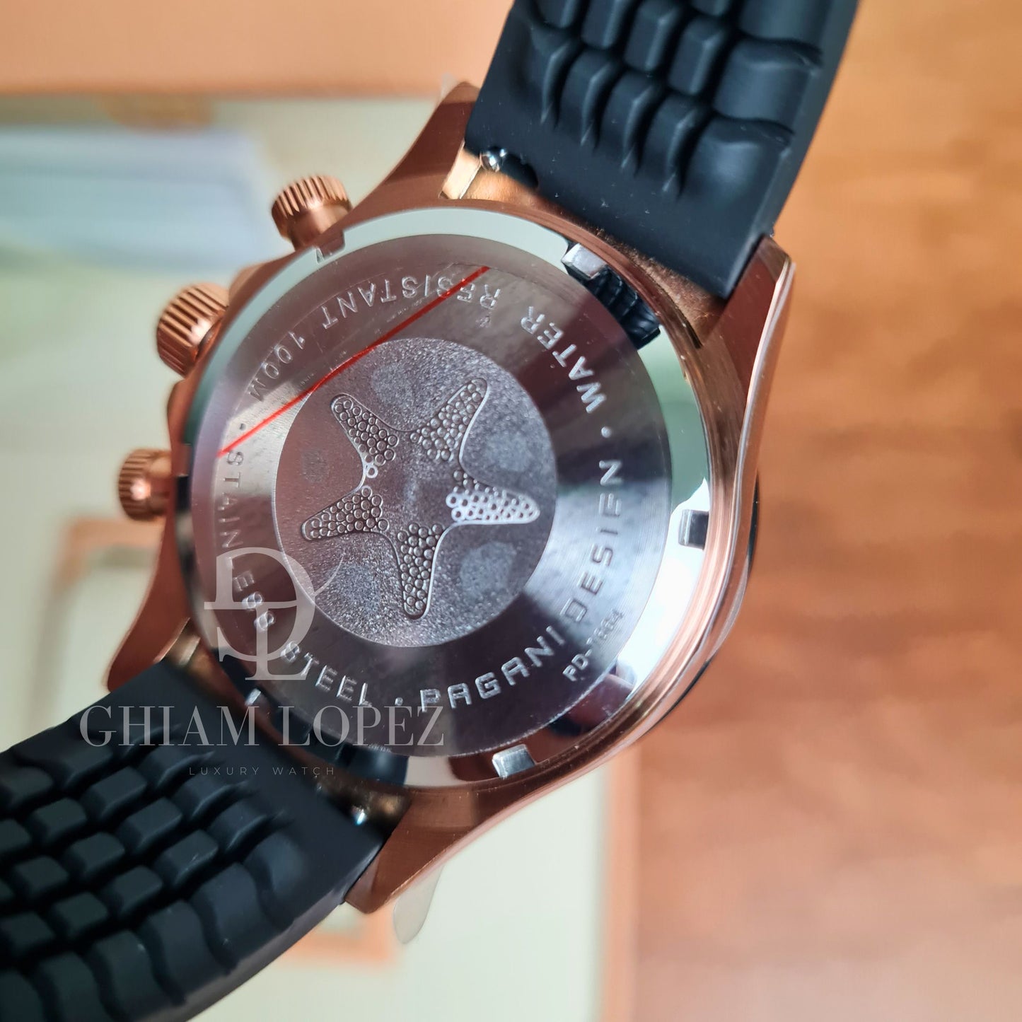 PAGANI DESIGN Daytona OysterFlex Cronógrafo de Cuarzo | PD-1644