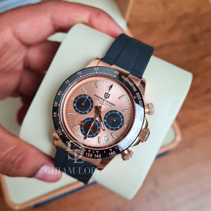 PAGANI DESIGN Daytona OysterFlex Cronógrafo de Cuarzo | PD-1644