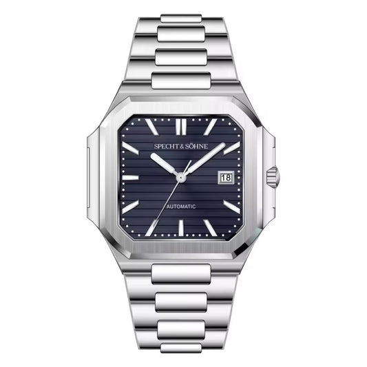 Reloj Automático SPETCH AND SOHNE CUBITUS, SP0028 - Plata Azul