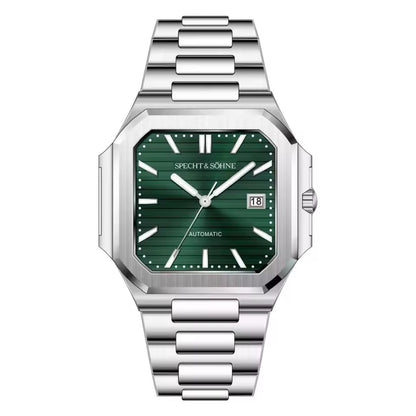 Reloj Automático SPETCH AND SOHNE CUBITUS, SP0028 - Plata Verde