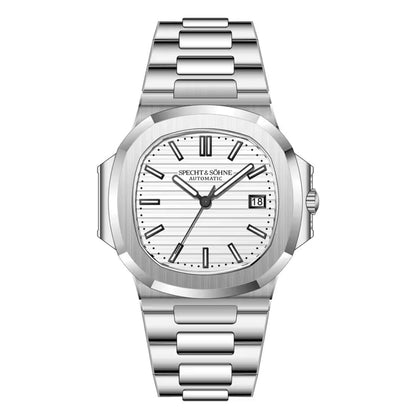 Reloj Automático SPETCH AND SOHNE NAUTILUS, SP0002 - Plata Blanco