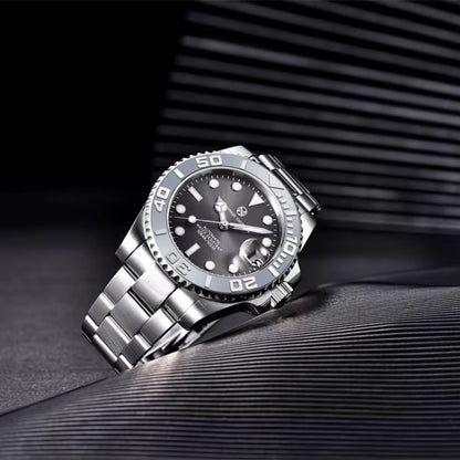Reloj Automático PAGANI DESIGN YATCH MASTER, PD-1651 - Gris