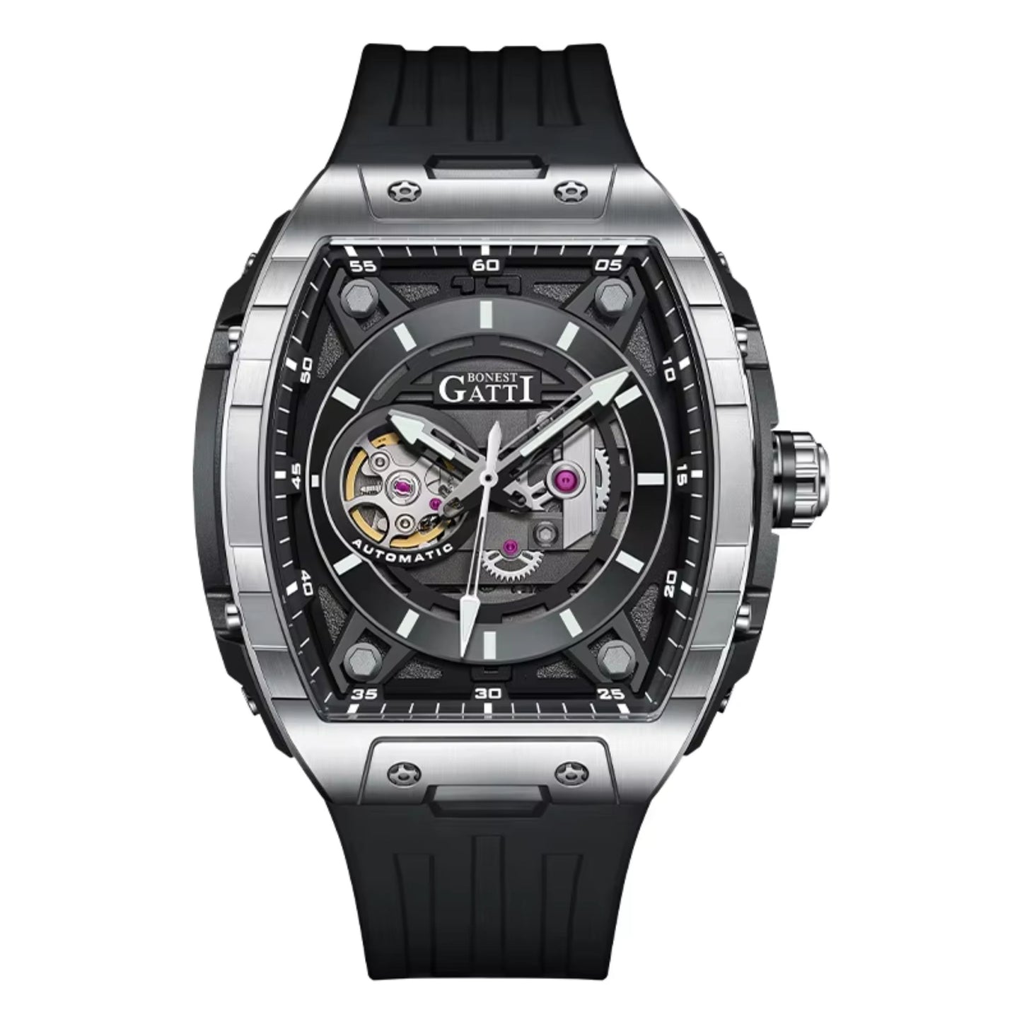 Reloj Automático BONEST GATTI  BG5602 - Verde Plata