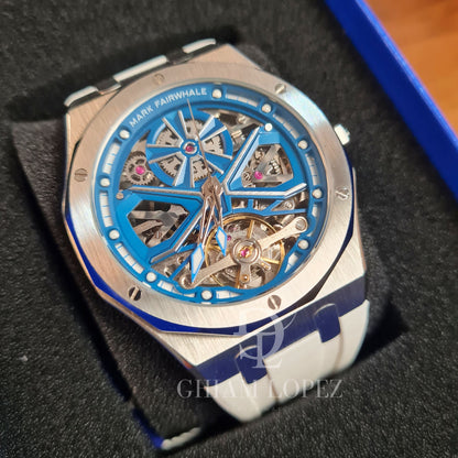 Reloj Automático MARK FAIRWHALE MYSTIC - Blanco Plata