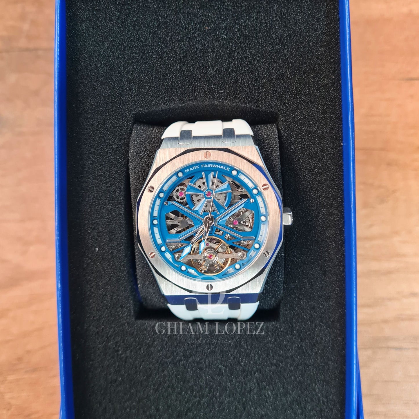 Reloj Automático MARK FAIRWHALE MYSTIC - Blanco Plata