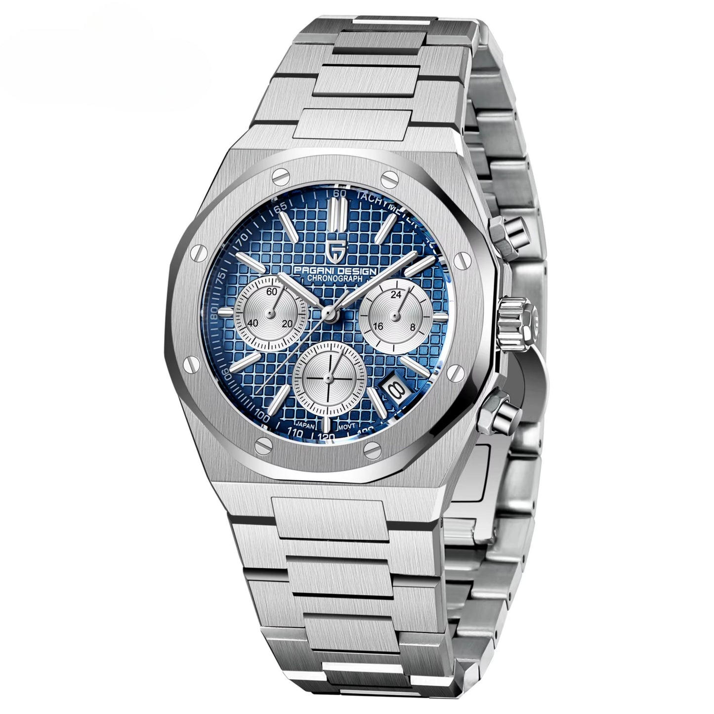 Reloj Cuarzo PAGANI DESIGN AP ROYAL OAK Cronógrafo, PD-1707 - Azul
