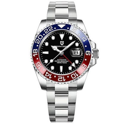Reloj Automático PAGANI DESIGN GMT MASTER, PD-1662 - Coca Cola