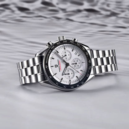 Reloj Cuarzo PAGANI DESIGN Moonswatch V3, PD-1701 - Blanco