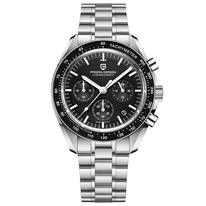 Reloj Cuarzo PAGANI DESIGN Moonswatch V3, PD-1701 - Negro