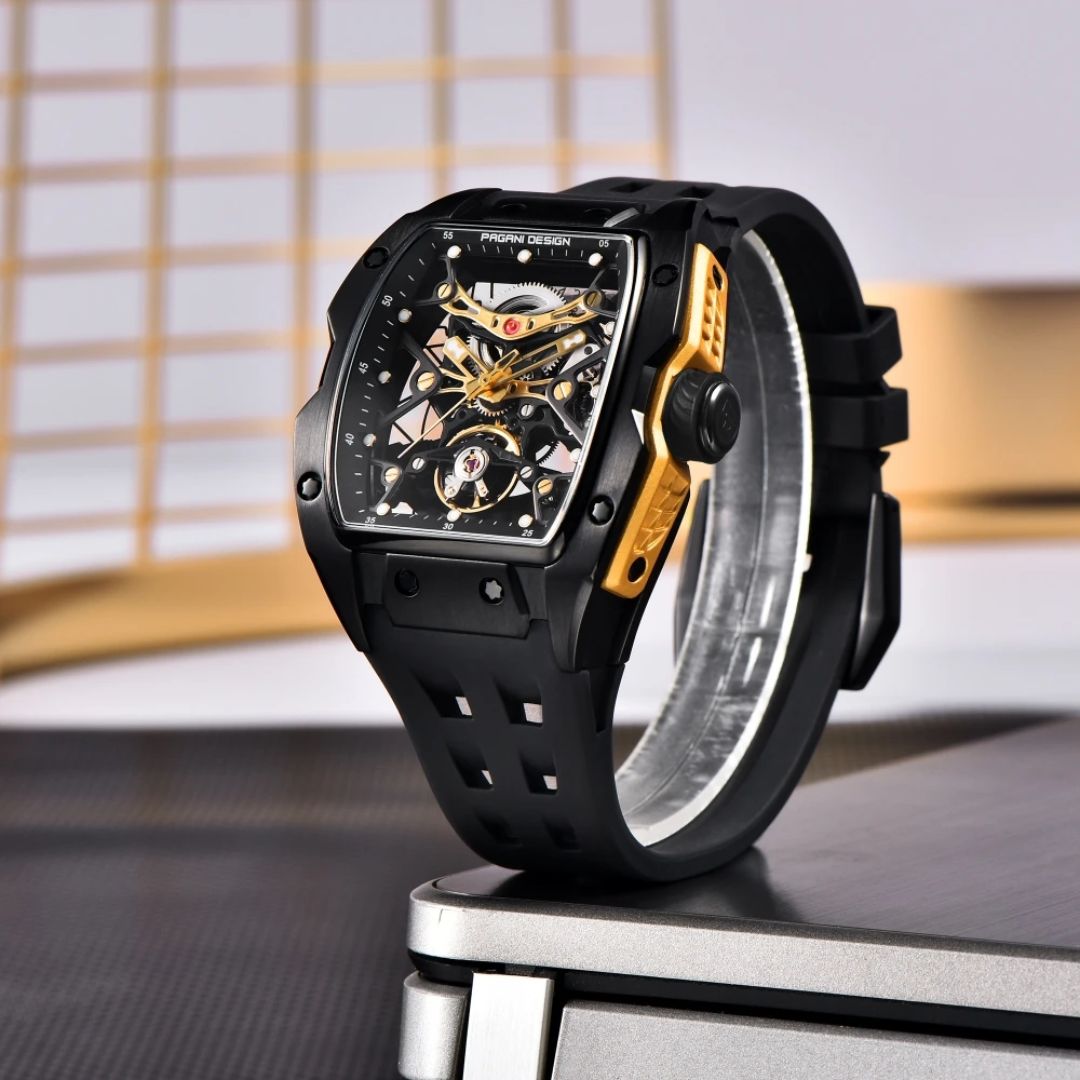 Reloj Automático PAGANI DESIGN RM, PD-YS018 - Full Negro