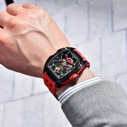 Reloj Automático PAGANI DESIGN RM, PD-YS018 - Rojo Negro