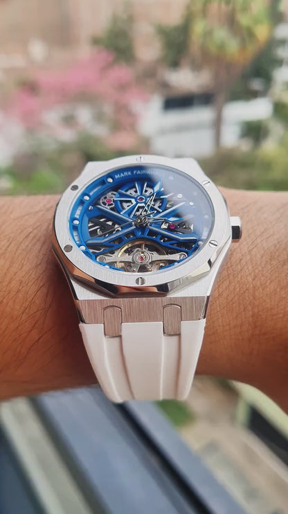 Reloj Automático MARK FAIRWHALE MYSTIC - Blanco Plata