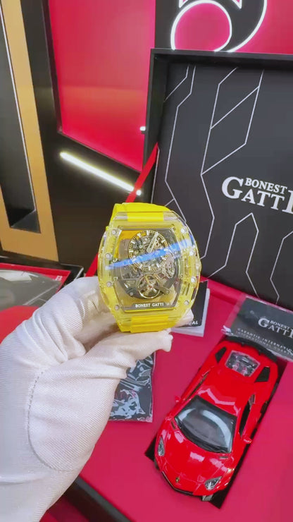 Reloj Automático BONEST GATTI  BG9960 - Amarillo